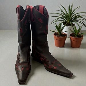 Destroy Vintage Cowboy Western Extreme Runway 40 Spain 9 As-Is Y2K